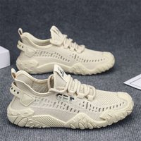 Men's 2026 New Summer Mesh Sneakers Lightweight Running Sports Walking Shoes Breathable Soft Sole Non-slip Casual Shoes