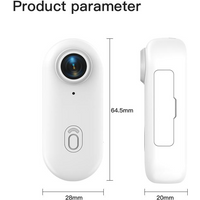 AliExpress JETO 2025 Magnetic 4K POV Pro Cam Selfie 128GB Ultra Mini WiFi Sports Recorder Helmet body Cycling Vlogging External HD Camcorder