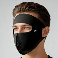 Ice Silk UV Face Cover Breathable Reusable for Motorcycle Running Riding