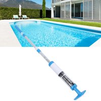 Wodoodporny odkurzacz basenowy 3-w-1 IPX7, bezprzewodowy, ręczny, ładowalny, do spa i jacuzzi, czas pracy 1,5 godziny, 3 wymienne głowice do usuwania