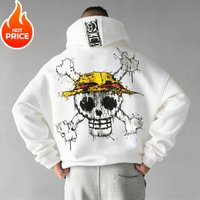 Nika Luffy One Piece Harajuku Streetwear Men Vintage Streetwear Hoodie Winter Women Oversized Hooded Sweatshirt Long Sleeve Top
