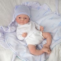 12" Micro Preemie Full Body Silicone Baby Doll Boy "Toby" & Girl "Luna" Lifelike Reborn Doll Surprice Children Anti-Stress