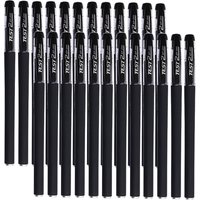0.5mm Frosted Bullet Tip Black Ink Gel Pens Colored Aesthetic Stationery Pen Supplies Ballpoint & Office Pencils Writing School