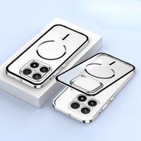 For Xiaomi 17T Pro Alloy Metal Lens Protection Case For Mi 17Pro Max For MagSafe Wireless Charging Acrylic Hard Shockproof Cover