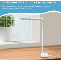 Bearded Dragon Bath Set Shower Head Water Pump Bath Supplies Pet Supplies Electric 360 Rotation Showerhead For Small Animals