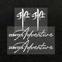 For ZONTES Zontes 368G 350E 703F 350M 703RR 703R Reflective Motorcycle Stickers Moto Scooter Body Helmet Vinyl Accessories Decal
