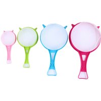 New 4Pcs Plastic Fine Mesh Filter Colander Soy Milk Sieve Flour Sieve with Handle Juice and Tea Filter Kitchen Tool