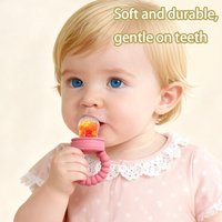 Baby Food Processor Teether, Anti-Sucking Molar Toy for Teething & Mood Relief