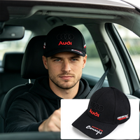 Car Logo Baseball Cap Adjustable Casual Snapback Caps Men Women Sun Hat For AUDI Sline A3 A4 A5 A6 A1 Q3 Q5 Q7 Accessories valve