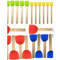 24PCS Ceramic Sponge Rod Set Water Absorbing Sculpture Bloom Pottery Tools DIY Crafts Hand Making Accessories