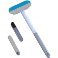 1/2Pcs Long Handle Pet Hair Remover Brush Static Cat Hair Cleaner for Carpets Cat Trees Beds Ideal for Cat Furniture Cleaning