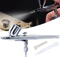 Dual-Action Spray Gun Airbrush 0.3mm Airbrush for Nail Airbrush For Nail Art Tattoo Craft Cake Nano Fog Mist Sprayer DIY Tool