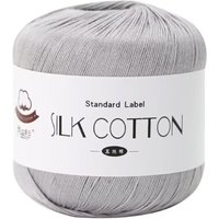 Lace Yarn 50g/PC Silk Lace Cotton Soft DIY Cotton Milk Yarn Crochet Knitting