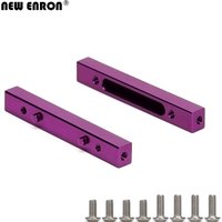 NEW ENRON 2Pcs Aluminium Front / Rear Bulkhead Mount 86079 86386 for RC Cars HPI 1/10 SAVAGE SS Flux X 4.6 XL 5.9 Upgrade Parts