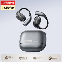 Lenovo Bluetooth V6.0 Ear Hooks Headphones HiFi Sound True Wireless Open Ear Earphones With Mic For Sport Business Music AC102