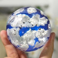 100g Fluffy White Cloud Filler, DIY Resin Crafting, Jewelry Making Supplies, Handmade Accessories for Pendants & Keychains, Imitation