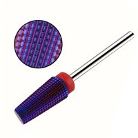 3/32" Clean Medium Grit Carbide Cuticle Cleaner Bit for Electric Nail Drills โ Professional Manicure Tool for Nail Salons and H
