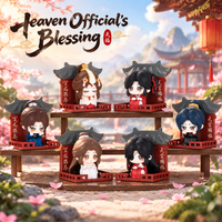 Wandan Infinite Heaven Official's Blessing Radish Squat Blind Box Mystery Caja Magnetic Fridge Donghua Gift
