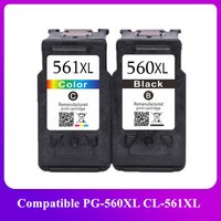 Cartouche d'encre Compatible PG560 560XL 561XL pour Canon PG-560 CL-561 XL, pour Canon Pixma TS5350 TS7450 TS5351 TS5352 TS5353 TS7451