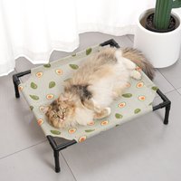 Pet Camping Bed Elevated Bed for Dogs Folding Puppy Camping Bed Cat House Portable Removable Washable Puppy Beds Dog Hammock