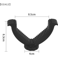 〔CCA12〕Outdoor Camera V Shaped Tripod Top Mount Lightweight Holder Attachment With 1/4 "Thread For Hunting One Leg Tripod