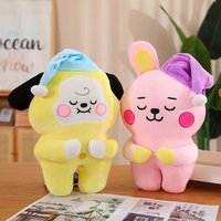 40Cm Anime Cartoon Bt21 Shooky Cooky Plush Toy Y2K Fashion New Plush Toy Bedroom Decoration Pillow Collection Gift for Friends