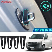 APKTNKA Sound Damper Door Lock Buffer for Volkswagen Transporter T5 T6 Caravelle Multivan Soundproof Screaks Deaf Seal Deadener