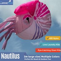 3m Nautilus Kite 40D Ripstop Nylon Soft Inflatable Kite for Outdoor Display