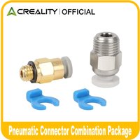 Creality Offical PC4-M6 and PC4-M10 Pneumatic Fitting for Ender 3/3 Pro, Ender 5/5 Pro,CR-10/10S 3D Printer Pneumatic Connector