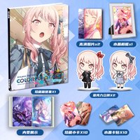 Anime Akiyama Mizuki Badge Picturebook Posters Card Sticker Pictures Album Stand Model Keychain Photo Frames