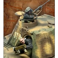 1/35 resin soldier model GK - German tank soldier - unassembled and unpainted DIY kit - 783R
