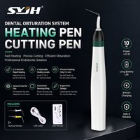 Dental Endodontic Obturation System Pen 0.3S Rapid Heating Gutta Percha Cutter with 2 Work Needle Dentistry Tools