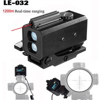 LE-032 Range Finder 1200M IP65 Waterproof Outdoor Realtime Tactical Mini Laser Rangefinder Hunting Scope Mountable For Aim Sight