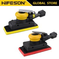 Rectangular Pneumatic Dry Sander Car Paint Putty Sander 70*198mm Sandpaper Machine Suitable For Automobile