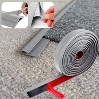 1PC Transition Edge Strip, Carpet Edge Strip, Floor Edge Strip Rough Edged Floor Edging Strip, Easy To Install Carpet Edge Strip