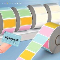 800-Piece Colorful Waterproof Labels – Self-Adhesive, Durable & Versatile for Easy Organization & Decoration