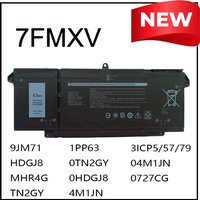 7FMXV Replacement Li-ion Laptop Battery for Dell Latitude14 7320 7420 7525 5320 9JM71 1PP63 HDGJ8 0TN2GY 04M1JN MHR4G 0727CG New