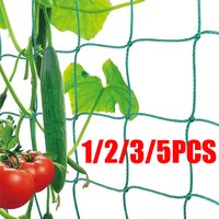 1/2/3/5PCS Nylon Garden Netting Loofah Morning Glory Flowers Vine Plants Climbing Net Cucumber Vine Grow Holder Brackets