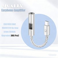 JCALLY JM6 Pro2 Headphone Amplifier USB-C to 3.5mm Adapter Cable CX31993 DAC and MAX97220 Op-Amp Chip 32bit/384kHz HiFi Audio image 4