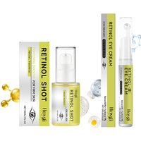 Korean Retinol Shot Tightening Booster Eye Cream Shrinking Dark Circles Anti Wrinkle Firming Enhancer Repair Serum Skin Care