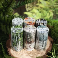 1Roll Forest Secret Vintage Tapes Mountain Backing Tape European Woods Adhesive Handbook Adhesives Tapes Scrapbook 80mm*2m