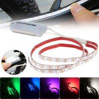 LED Strip Lights for Bike Scooter Skateboard Cycling Safety Decorative Bicycle Taillight MTB Road Bike Rear Lamp Accessories