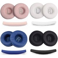 1Pair 70mm Replacement Earpads For JBL T450BT T500BT Tune600 660 510BT Ear Cushions Pad Covers Top Headband Headphone Headset
