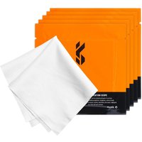 K&F Concept 5 Pack Microfiber Cleaning Cloths Individually Vacuum Wapped for Camera Lens/iPhone/Computer/iPad/LED Screen/Glasses