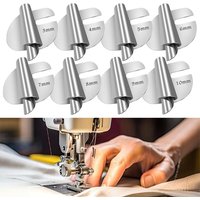 Universal Sewing Rolled Hemmer Foot (3mm-10mm),Rolled Hem Hammer Foot for Sewing Machine,Rolls Hemming Attachement Rolled Seam