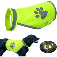 Reflective Dog Safety Vest High Visibility Fluorescent Pet Hi Vis Jacket Coat Dog Jacket Outdoor Pet Supplies