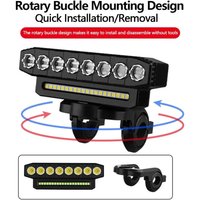 AliExpress ESLNF Charging Bike Flood 5/8 Horn With Bright Bicycle Speaker USB Road High LED Front Bell Light