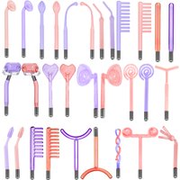 16 Types High Frequency Replacement Electrodes Glass Tube Facial Electrotherapy Wand Acne Spot Remover Beauty Device
