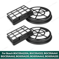Filter Compatible for Bosch BGC05A220A BGC05A322 BGC05AAA1 BGC05AAA2 BGC05X20GB, BGS05A220 BGS05A221 BGS05A222 BGS05A225