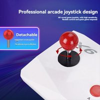 Superb- X6 Arcade Stick 4K Arcade Video Game Console with Double Arcade Joysitck Games 10000+ Games for MAME/SF/PS1